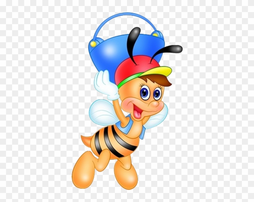 Bee Cartoon Clip Art - Bee #771765