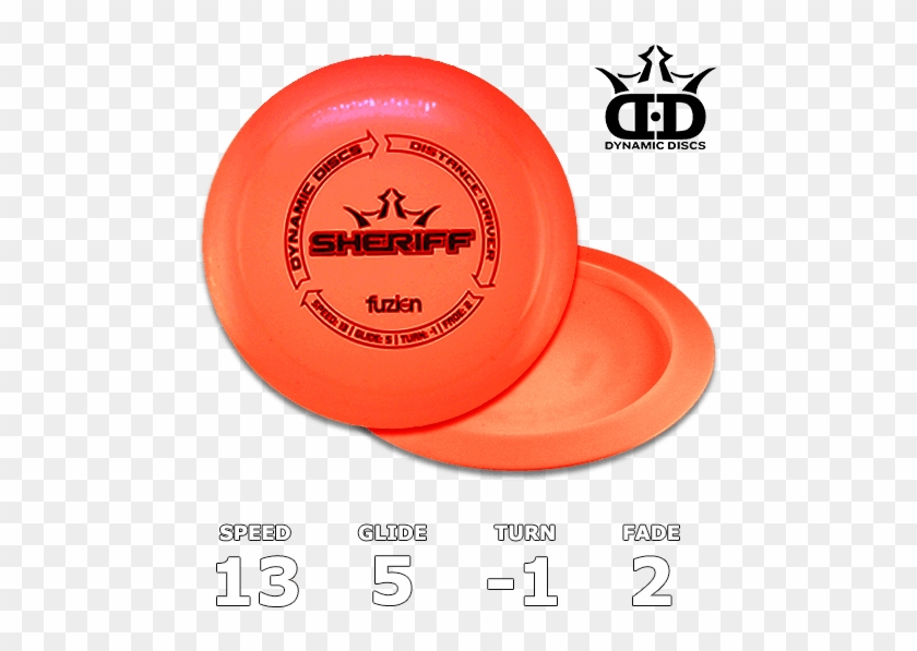 Sheriff Bio Fuzion Dynamic Discs - Dynamic Discs Logo Short Sleeve Disc Golf T-shirt All #772198