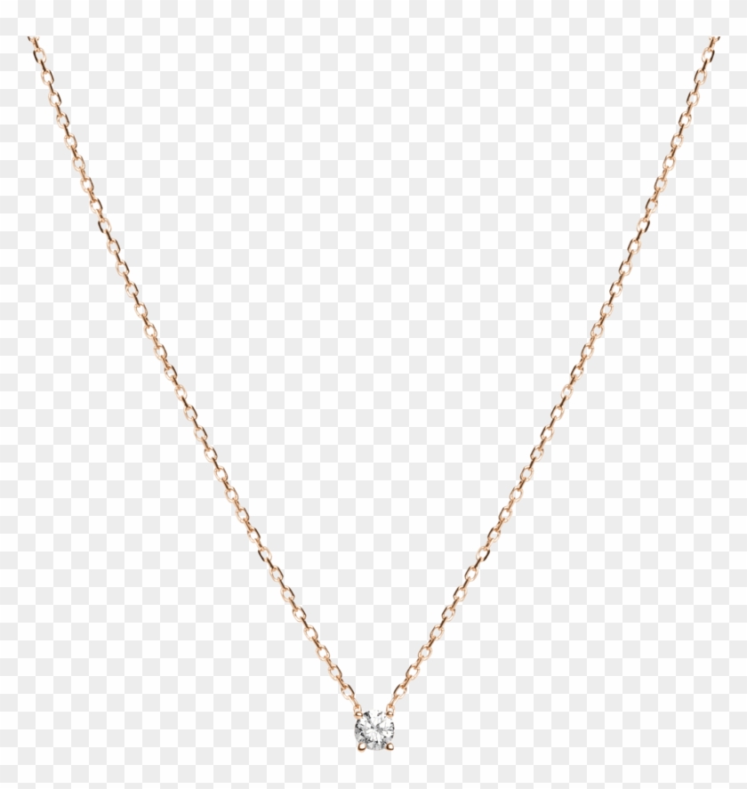 Medium Diamond Pendant Necklace Aurate New York - Necklace #772487