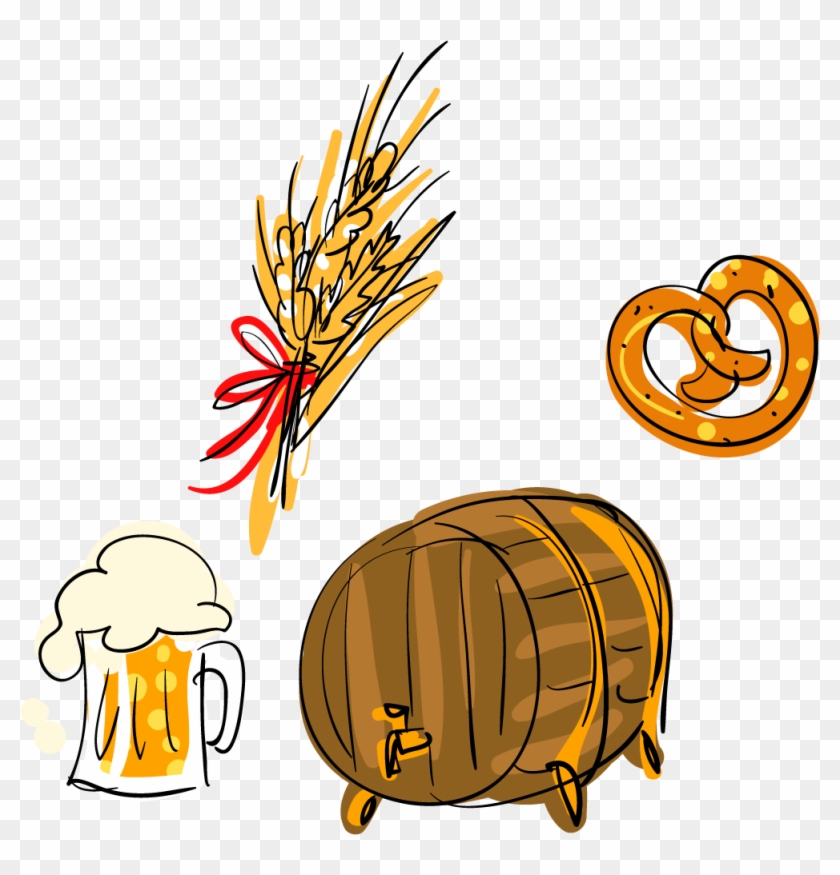 Oktoberfest Barrel Alcoholic Beverage - Oktoberfest Barrel Alcoholic Beverage #772745