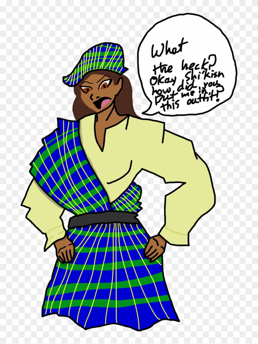 Scottish Apache Tg By Sireontip Colored By Animefan-279 - Cartoon #772771