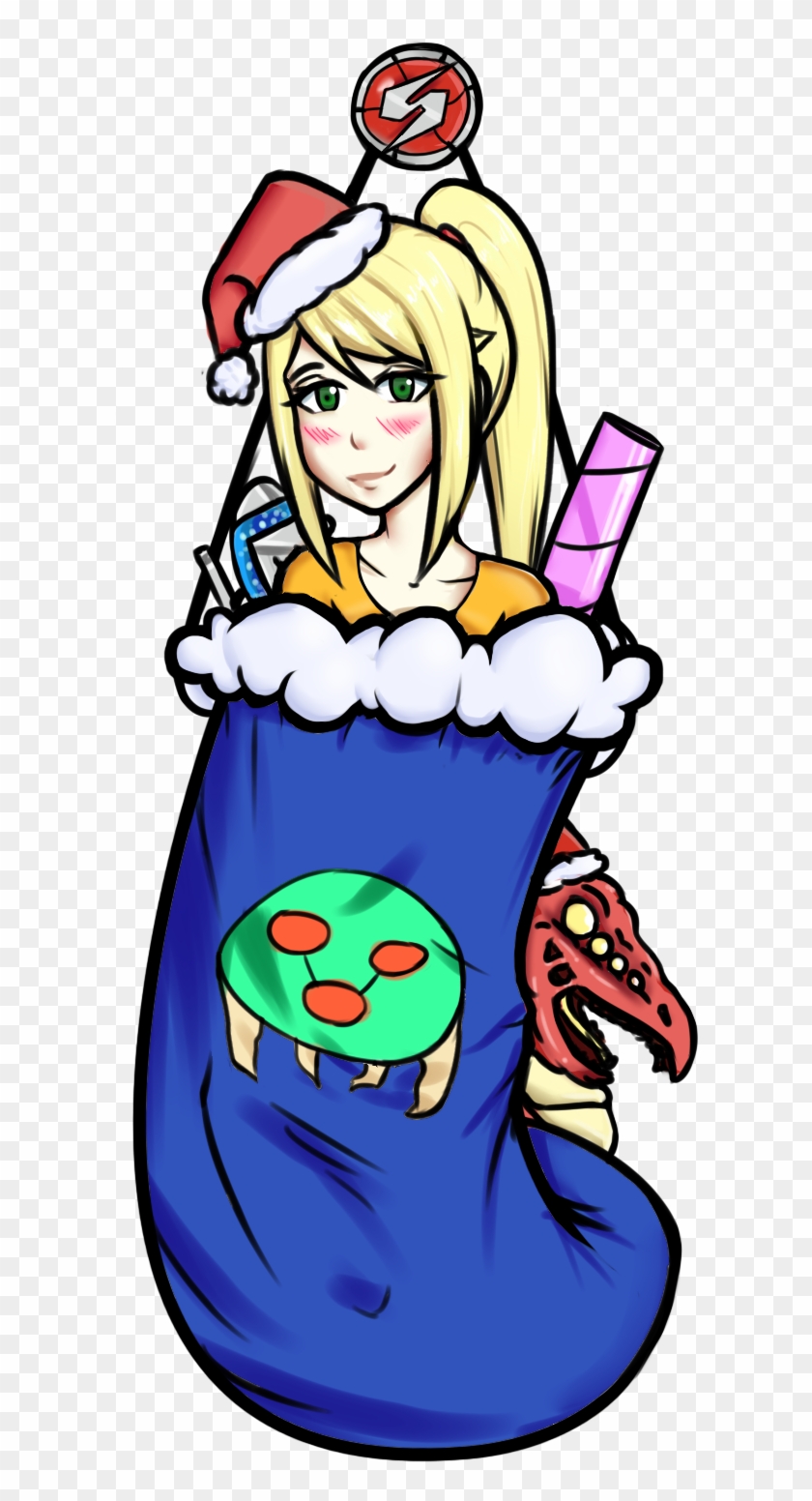 Christmas Samus By Zprotectorx Christmas Samus By Zprotectorx - Cartoon #772775