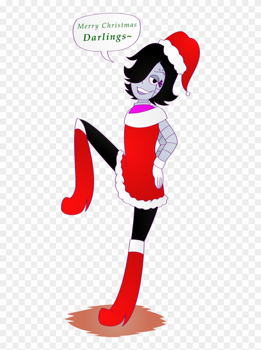Mettaton Christmas Show By Mrkyo - Cartoon #772858