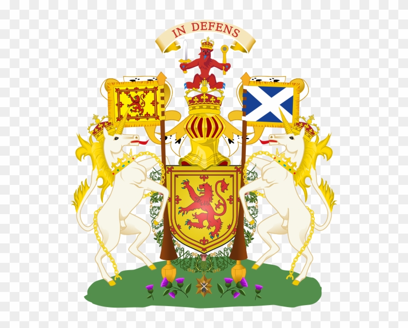 On The Union Of The Crowns, The Arms Were Quartered - Unicorn National Animal Of Scotland #774233