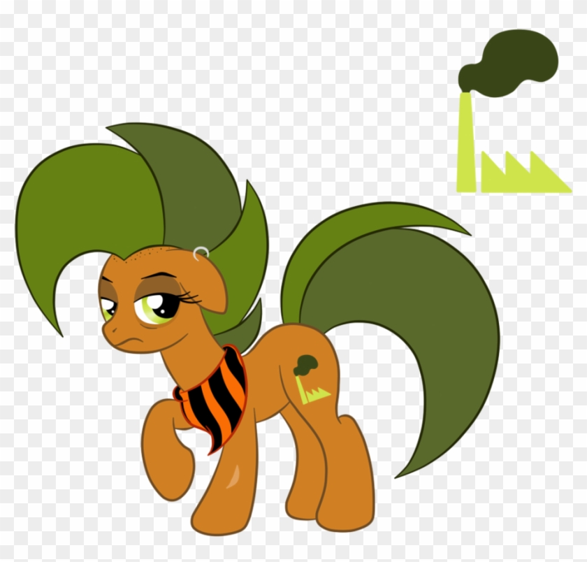 Factory Smog The Earth Pony By Silverromance - My Little Pony: Friendship Is Magic #774837
