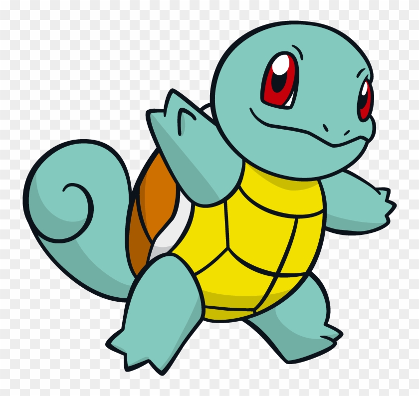 Squirtle Pokemon Character Vector Art - Pokemon Vector #775123