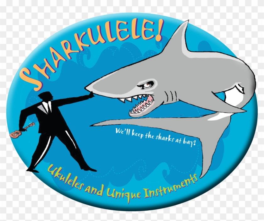 Welcome To Sharkulele, Shark Art Jewelry - Musical Instrument #775331