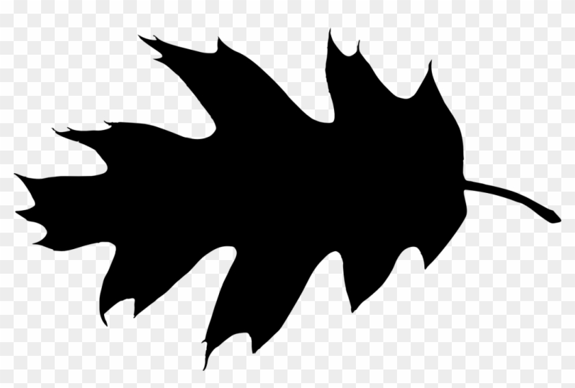 Maple Leaf Silhouette Clip Art - Leaf Silhouette #775374