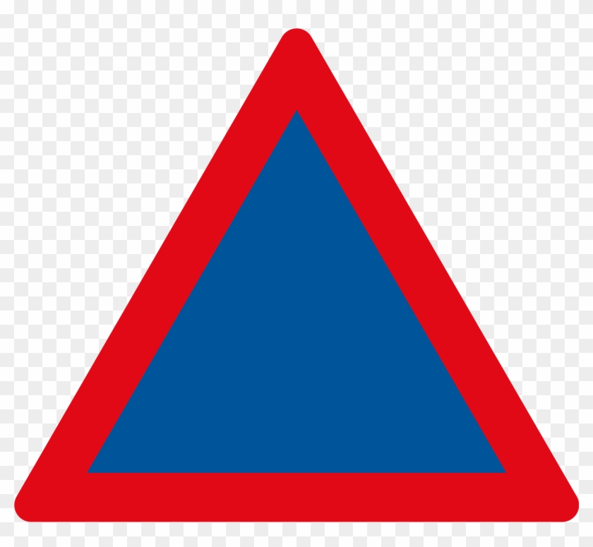 Open - Red And Blue Triangle #775650