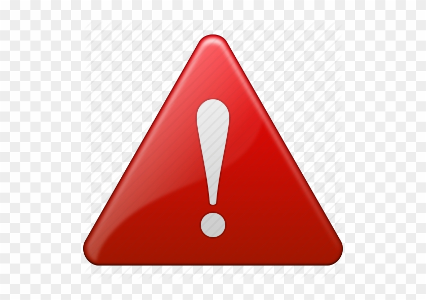 Icon Warning Red - Danger Icon #775656