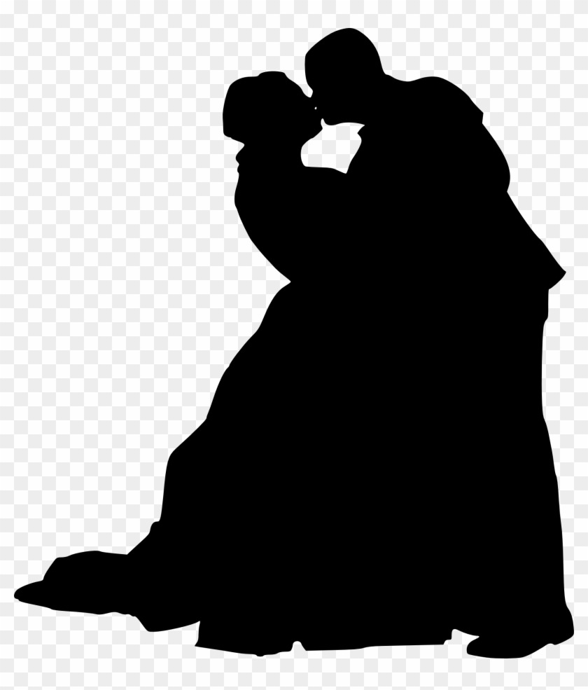 Free Download - Bride And Groom Dancing Silhouette Png #775757