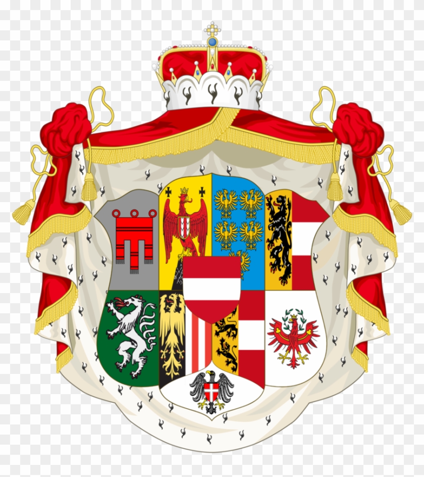 Greater Coa Of The Archduchy Of Austria By Tiltschmaster - House Of Liechtenstein Coat Of Arms #775965