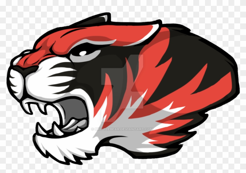 Tiger Mascot By Brittlebear - Red Tiger Mascot Png #776011