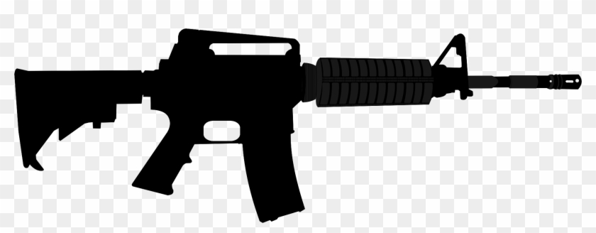 Ar 15 Style Rifle Assault Rifle Colt Ar 15 Firearm - Ar 15 Clip Art #776490