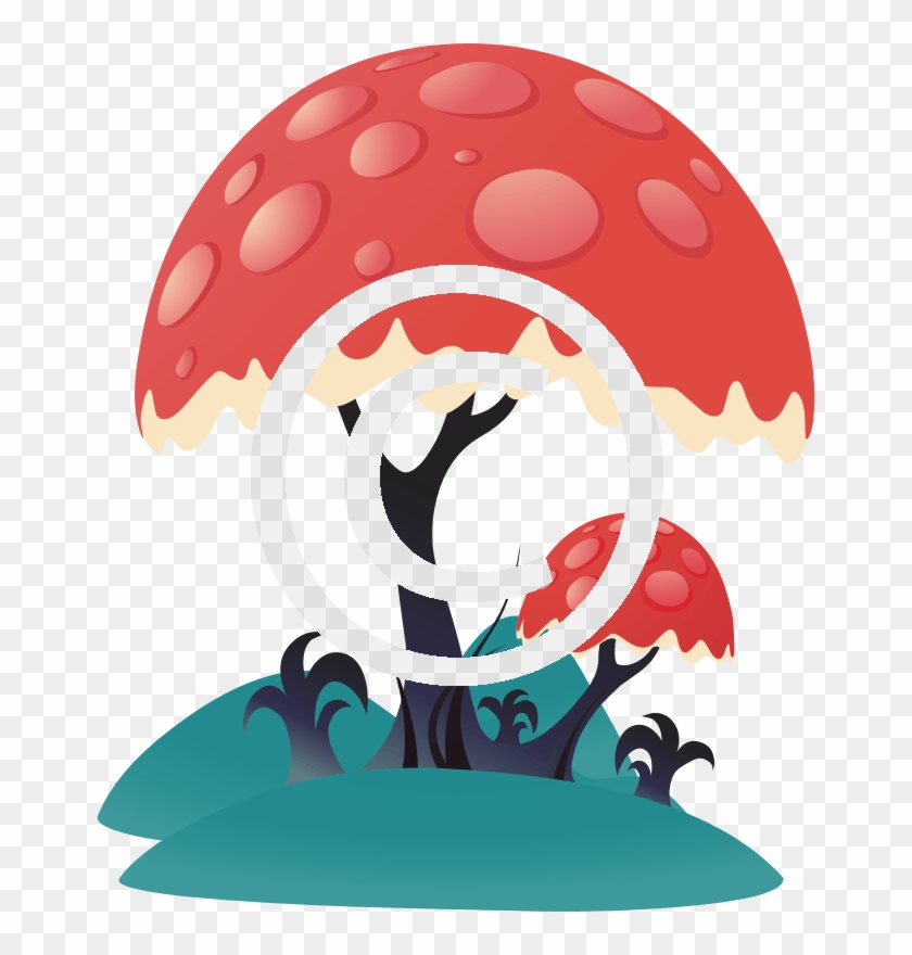 Mushroom Tree 1 - Portable Network Graphics #776550