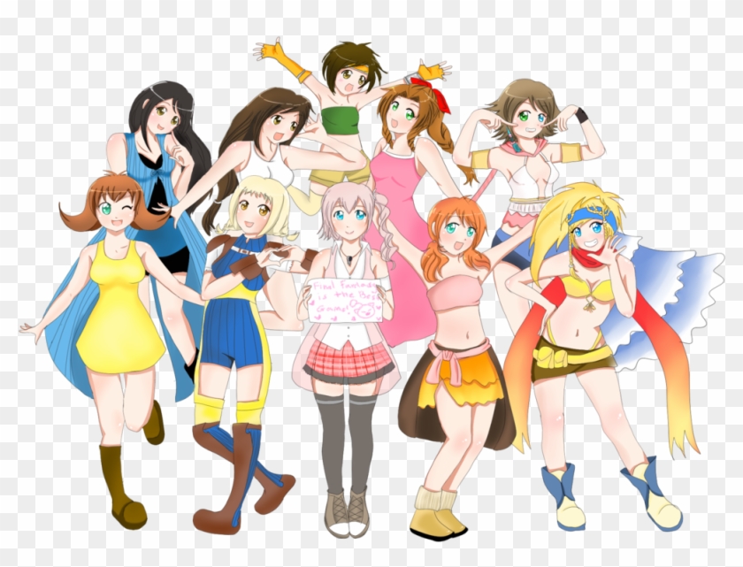 F F Girls By Loletta91 - Yuffie Kisaragi #776593