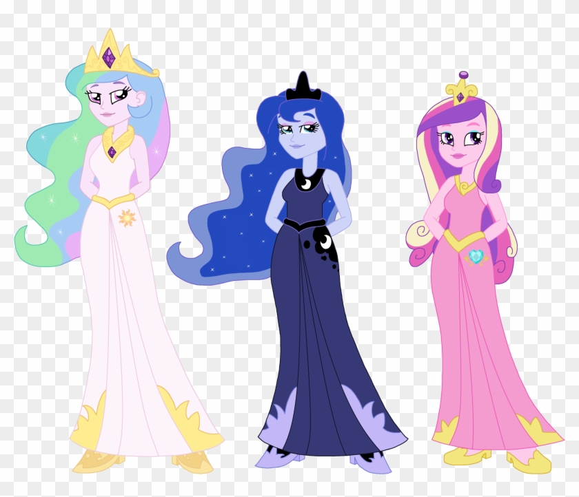 Cruelladevil84, Clothes, Dean Cadance, Dress, Equestria - Princess Luna Equestria Girl #776638