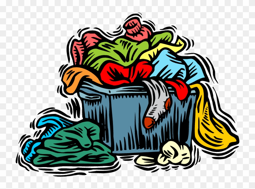 The Metaphor That Appears In My Brain Is My Clothes - Dirty Laundry Clipart #777190