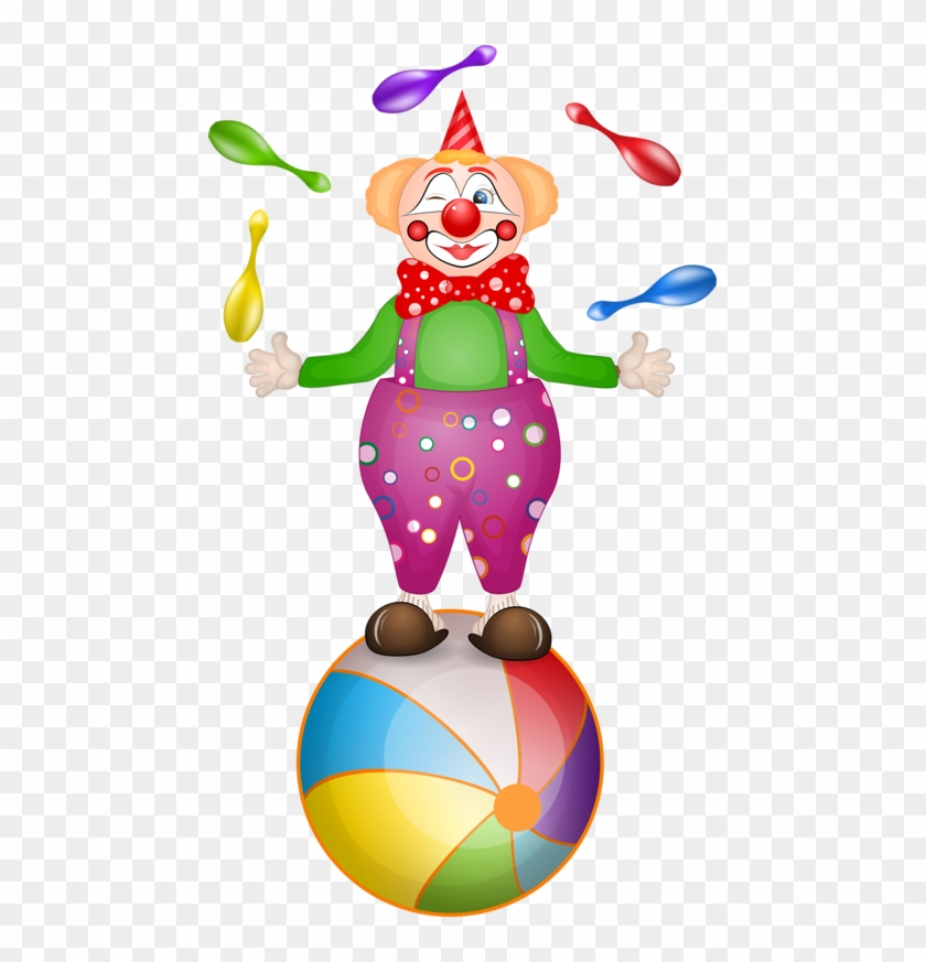 Clown Circus Cartoon Clip Art - Clown Circus Cartoon Clip Art #777925