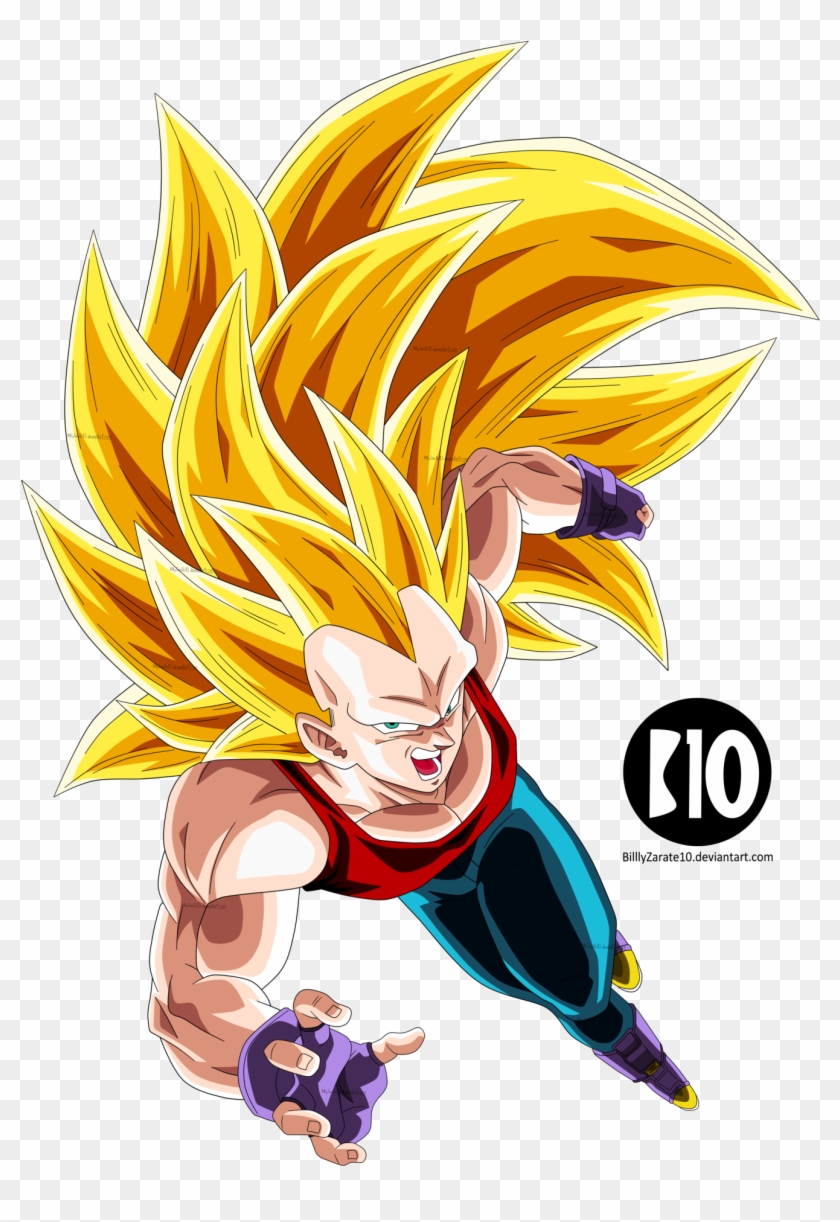 Vegeta Ssj3 Dbgt Dokkan Battle Render By Billyzar - Ssj3 Vegeta Gt Dokkan #777965