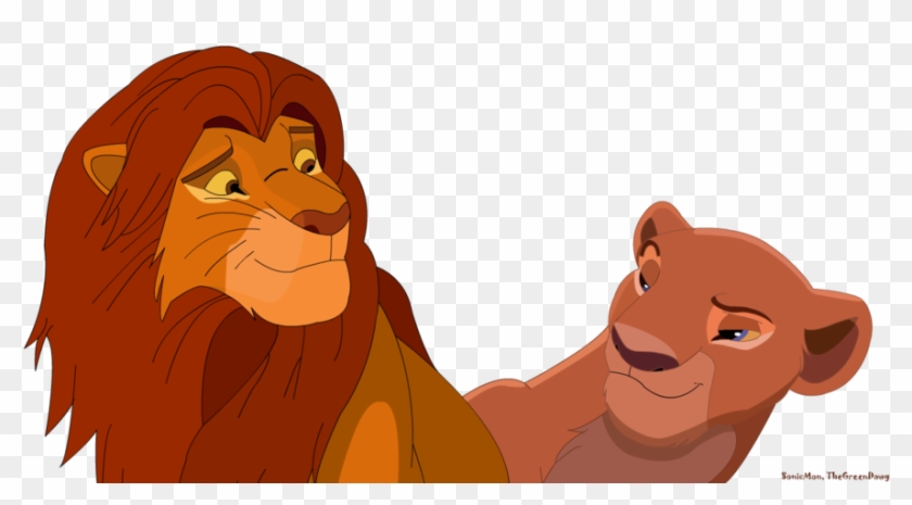 Simba And Nala By Sonicmon - Nala And Simba Png #778511