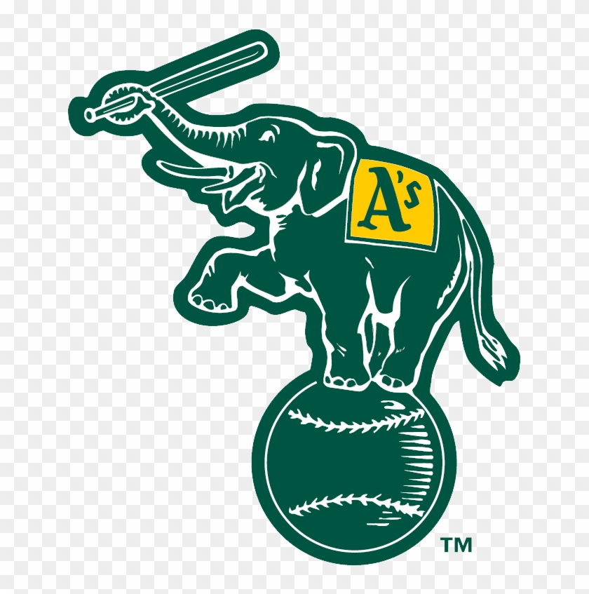 Oakland Athletics Elephant Logo - Oakland A's Elephant Logo #778722