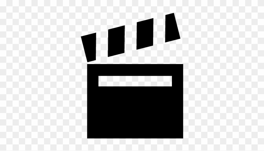 Cinema Clapperboard Vector - Audiovisual Icon #779181