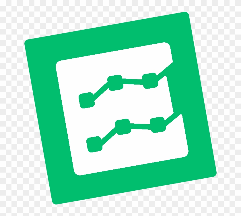 White And Green Transparent Icon - Sign #779612