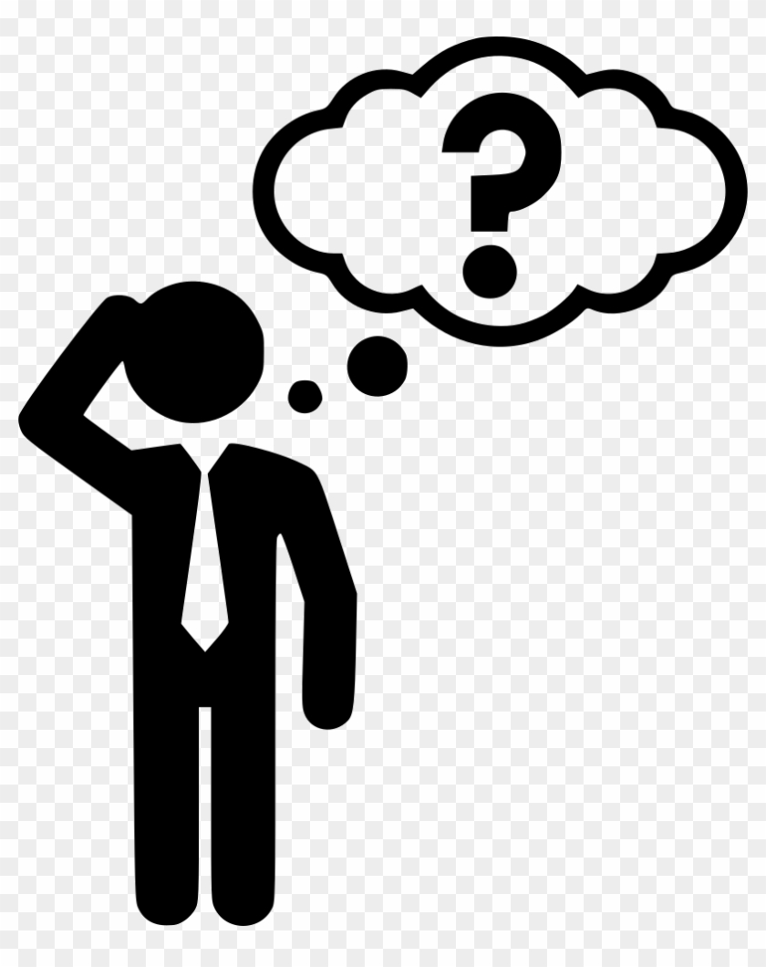 Thinking Thinker Cuestion Answer Comments - Thinking Icon Png #779874