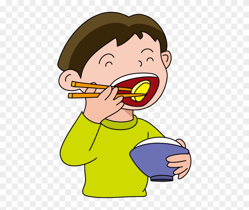 手 で 食べる イラスト #780713
