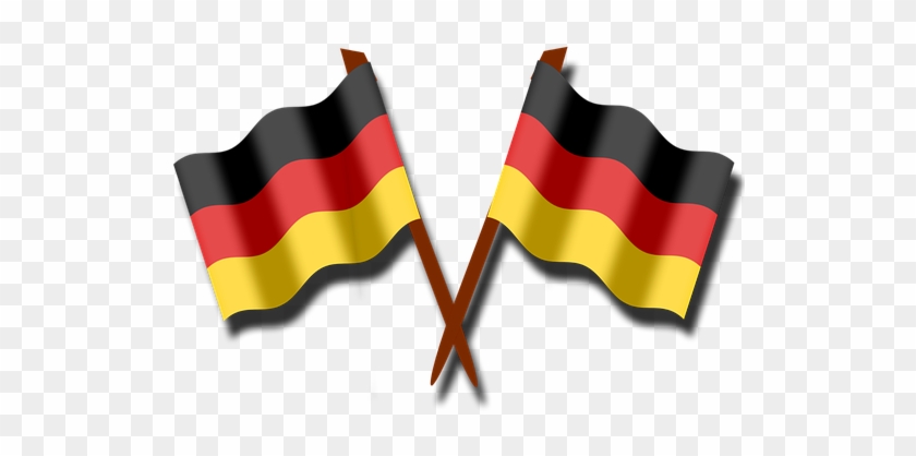Germany Flag Black Red Gold German Flutter - German Flag Transparent Background #781188