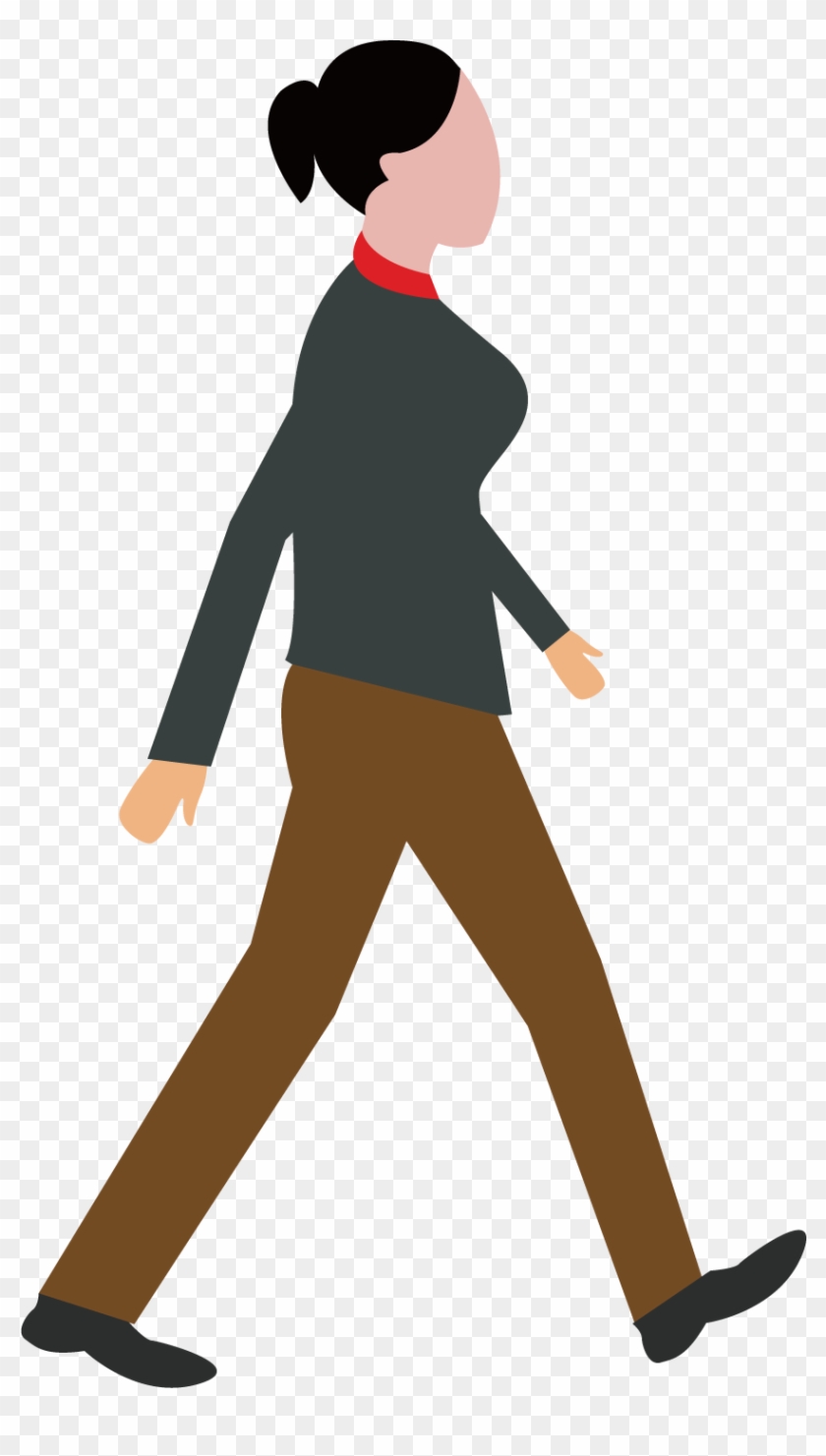 Walking - Walking Woman - Mujer Caminando Png #781502
