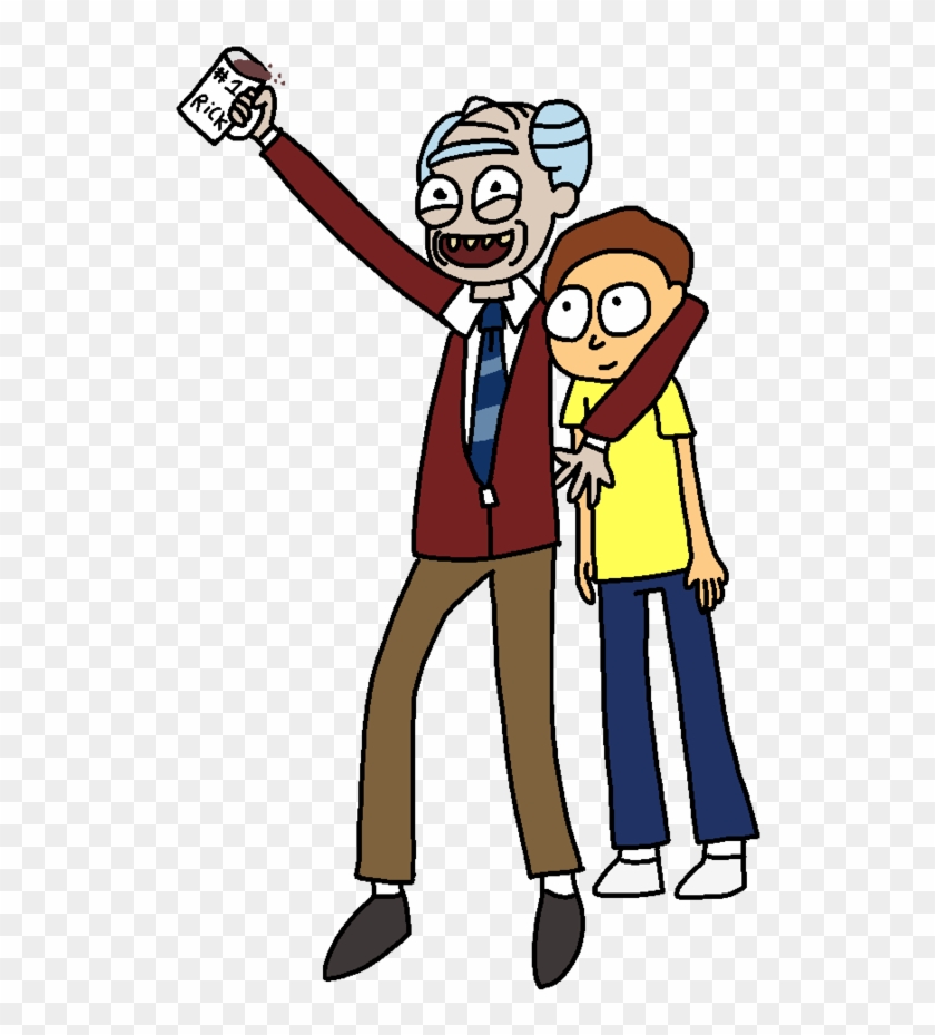 Grandpa Rick By Jonathann10 - Cartoon #781851