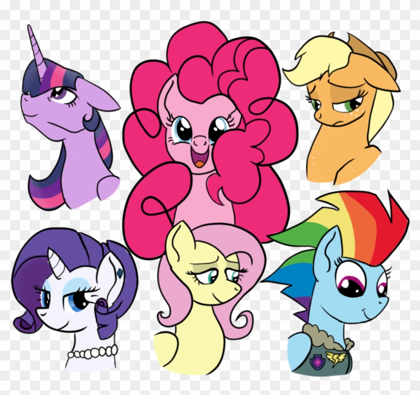 Older Mane 6 By Milkshake-sprinkels - Cartoon #781923