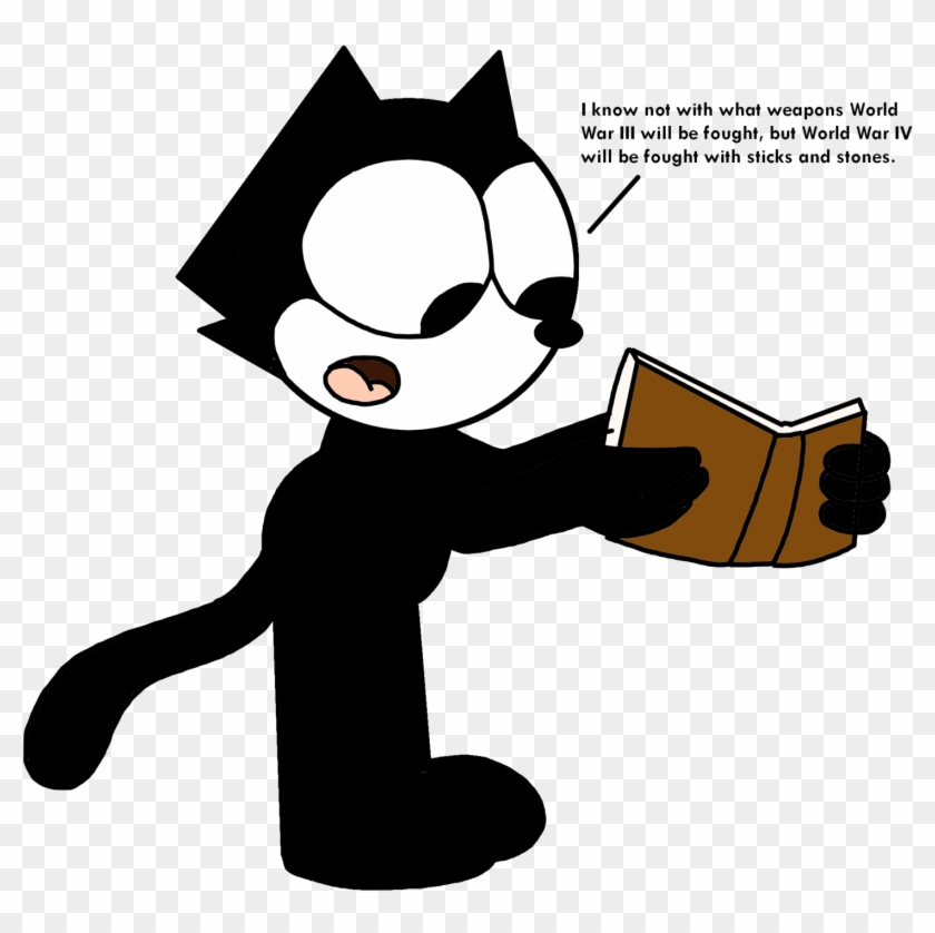 Felix Reading A Quote By Albert Einstein By Marcospower1996 - Felix And Woody #782039