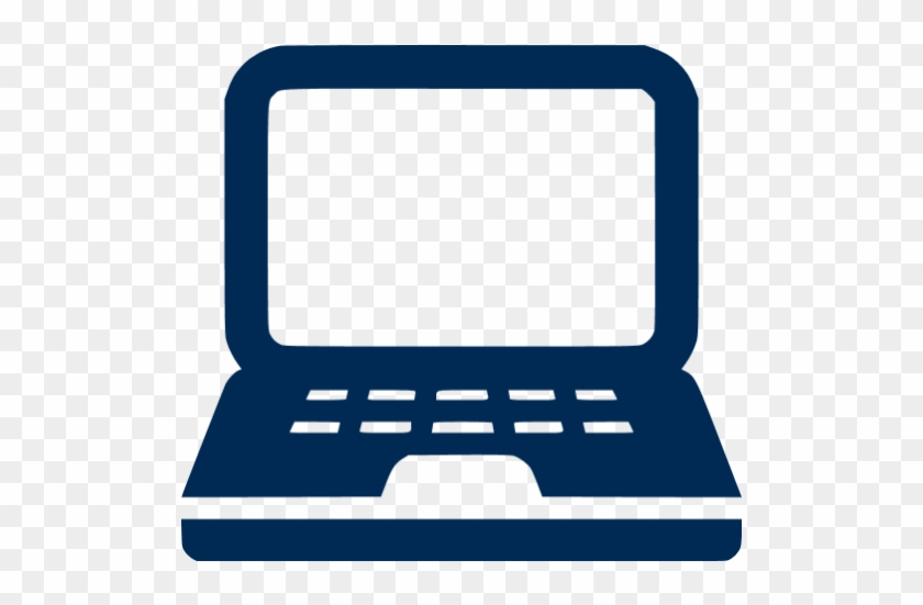 Laptops - Laptop Icon Png Blue #782385