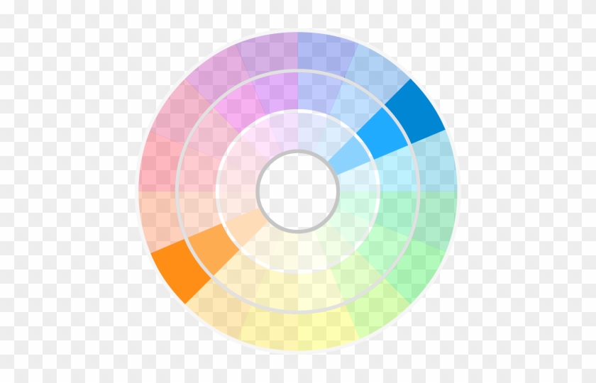 Complimentary Orange & Blue - Circle #782505