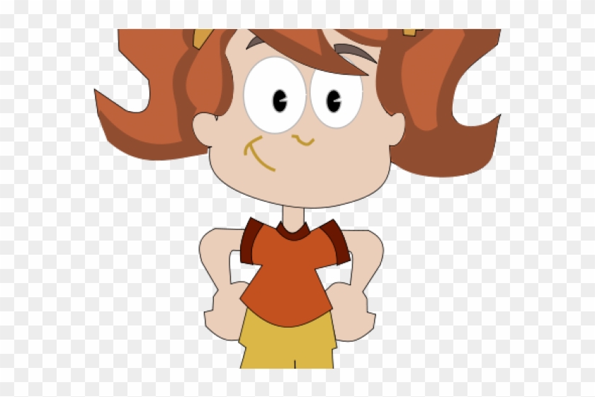 Girl Cartoon Cliparts - Confident Clip Art #782730