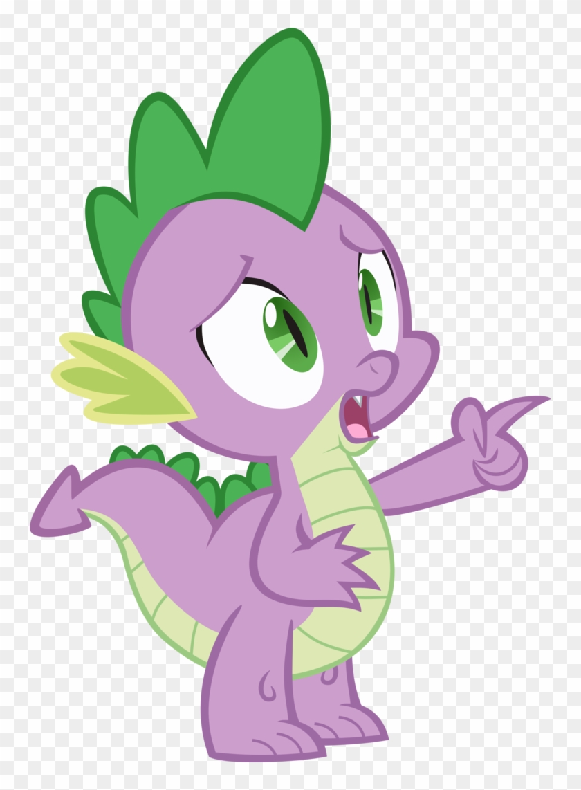 Spike Concerned By Spyro4287 - Spike My Litlle Pony #782974