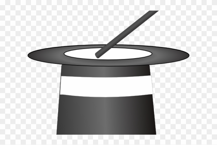 Magic Clipart Black And White - Magic Hat Clip Art #782987