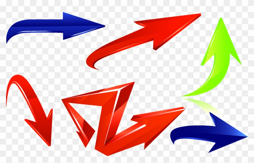 Arrow 3d Computer Graphics Clip Art - Arrow 3d Computer Graphics Clip Art #783639