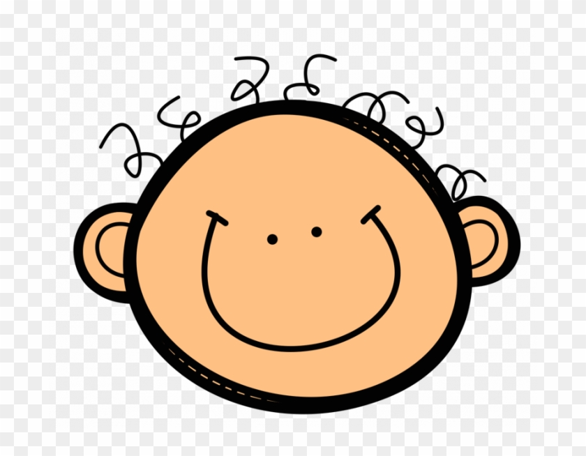 Clip Art Of The Face Of A Happy Boy - Personal Pronouns I He She #783693