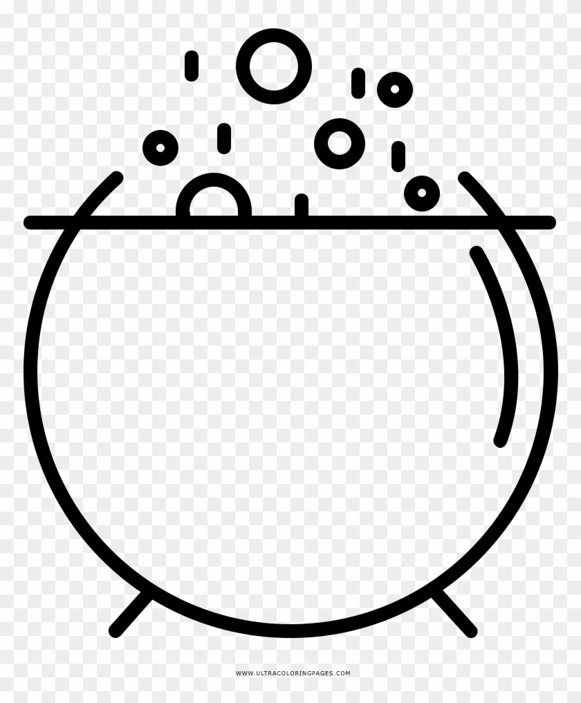 Cauldron Coloring Page - Drawing #783793