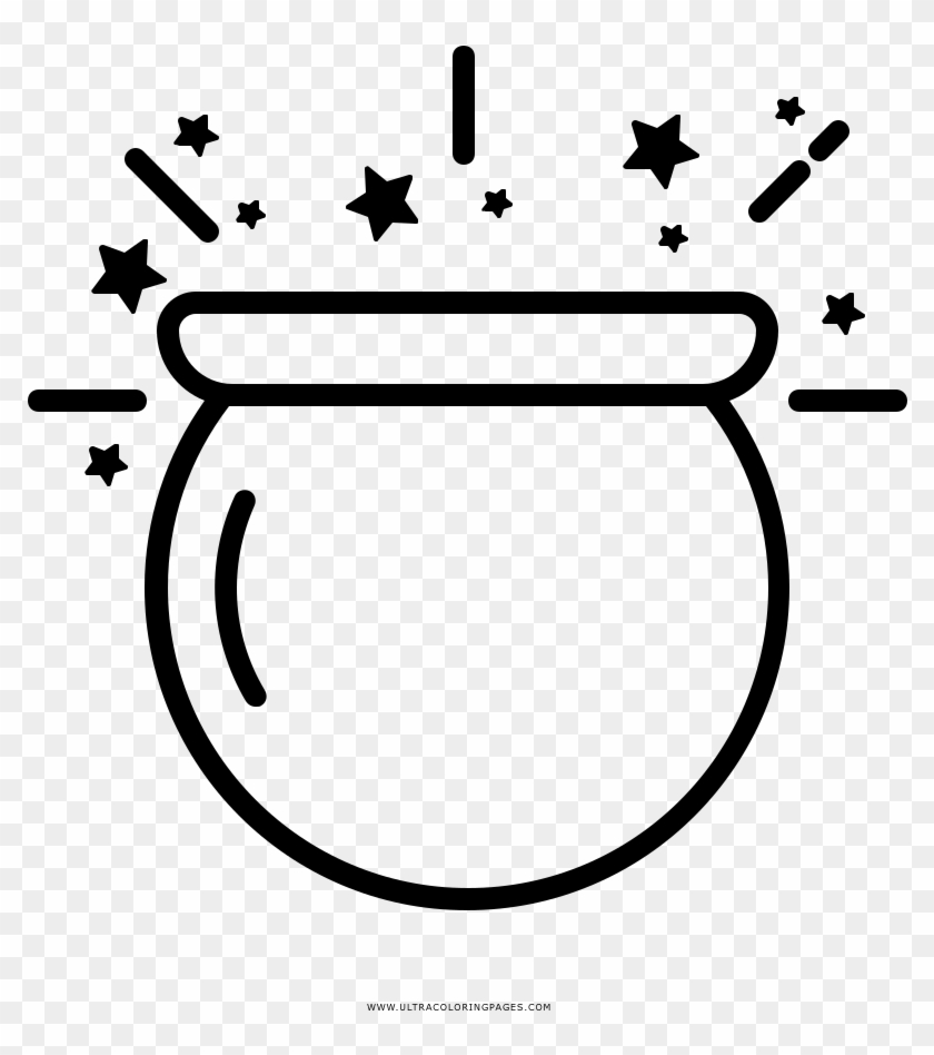 Cauldron Coloring Page - Drawing #783852