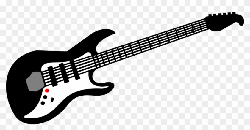 Fender Stratocaster Gibson Les Paul Electric Guitar - Guitar Clipart Black And White #784040