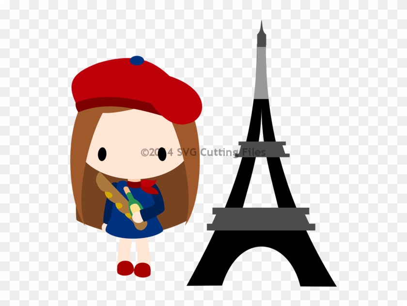 France Girl $2 - Cartoon #784170