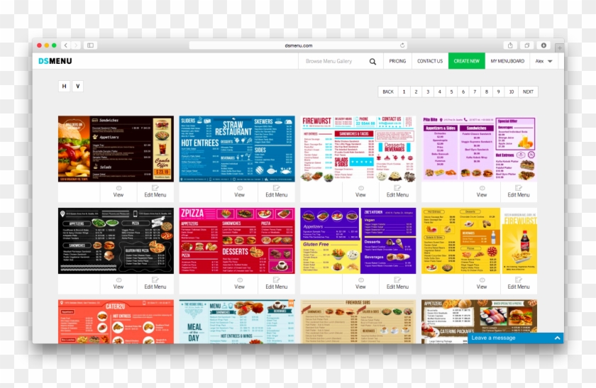 Displaying Digital Menu Boards With Enplug's Dsmenu - Screenshot #784621