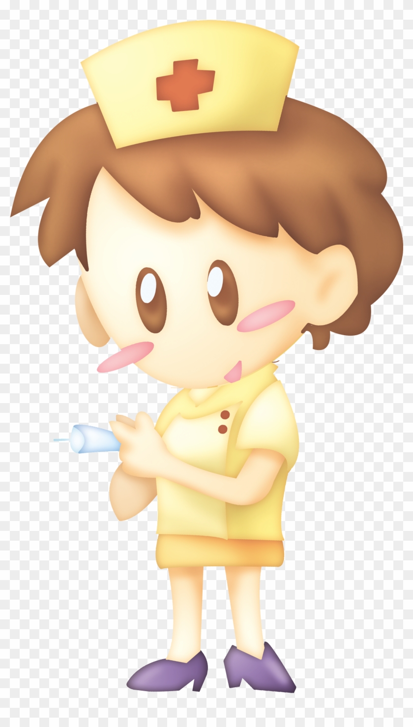 Nurse Cartoon Illustration - 男 護士 卡通 #785347