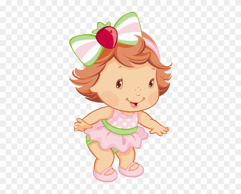 Free Strawberry Shortcake Cartoon Baby Characters Are - Moranguinho Baby Para Pintar #785358