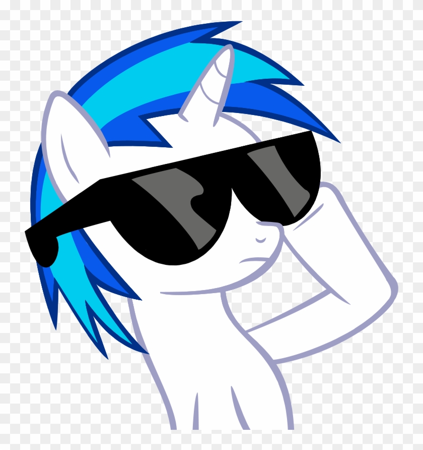 Vinyl Scratch Glasses By Iamthegreatlyra - Vinyl Scratch Png #785793